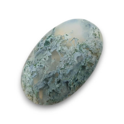 Moss agate antique 40x25 mm no 104 Moss agate antique 40x25 mm no 104