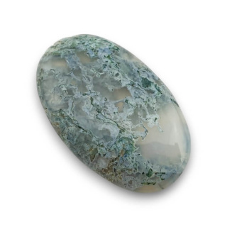 Moss agate antique 40x25 mm no 104