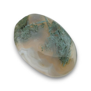 Moss agate antique 40x28 mm no 99