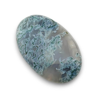 Moss agate antique 43x29 mm no 93