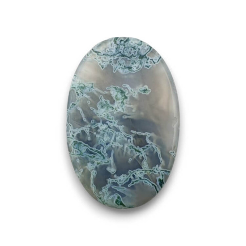 Moss agate antique 43x29 mm no 93 Moss agate antique 43x29 mm no 93