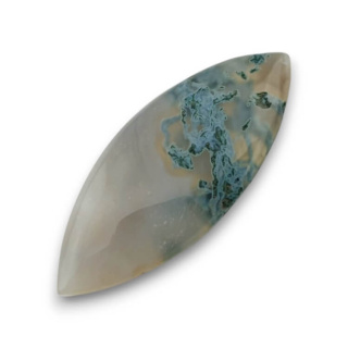 Moss agate antique 46x19 mm no 91