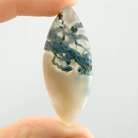 Moss agate antique 46x19 mm no 91 Moss agate antique 46x19 mm no 91