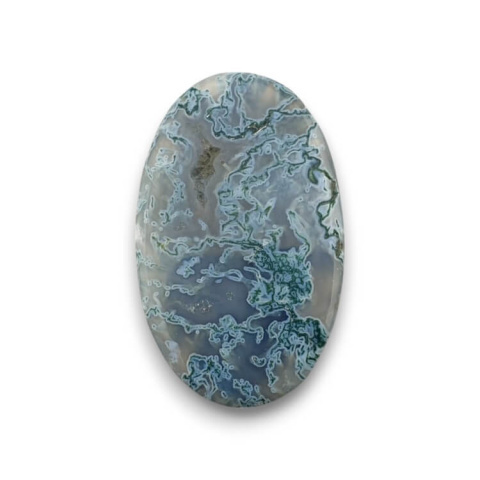 Moss agate antique 47x29 mm no 92 Moss agate antique 47x29 mm no 92