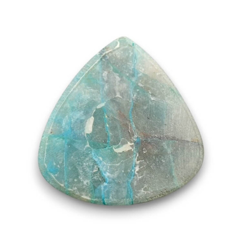Chrysocolla cabochon 25x24 mm no. 340 Chrysocolla cabochon 25x24 mm no. 340