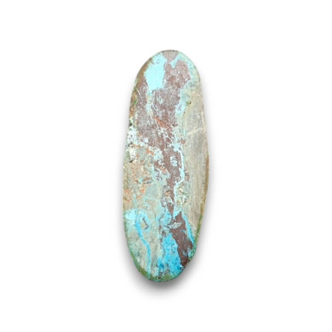 Chrysocola cabochon 27x10 mm no. 346 Chrysocola cabochon 27x10 mm no. 346