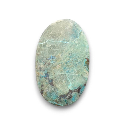 Chrysocola cabochon 27x17 mm no. 347 Chrysocola cabochon 27x17 mm no. 347
