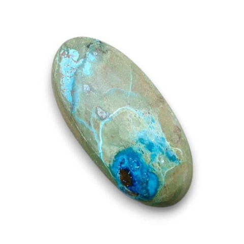 Chryzokola kaboszon 30x15 mm nr 345 Chryzokola kaboszon 30x15 mm nr 345