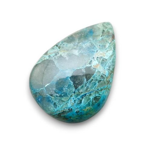 Chrysocola cabochon 31x22 mm no. 335 Chrysocola cabochon 31x22 mm no. 335