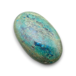 Chrysocola cabochon 34x21 mm no. 318