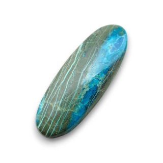 Chrysocola cabochon 35x13 mm no. 344