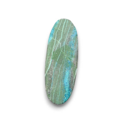 Chrysocolla cabochon 35x13 mm no 344 Chrysocolla cabochon 35x13 mm no 344