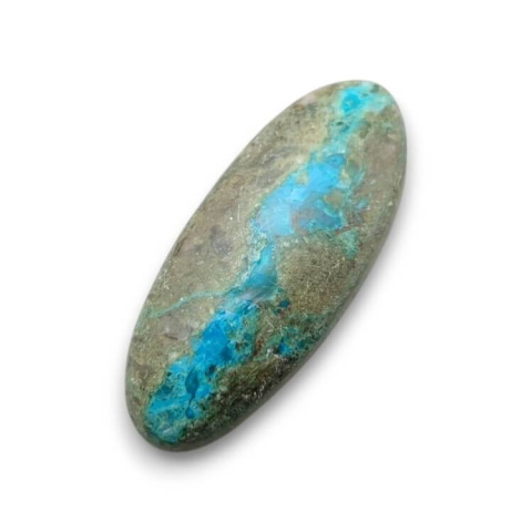 Chryzokola kaboszon 35x15 mm nr 294 Chryzokola kaboszon 35x15 mm nr 294