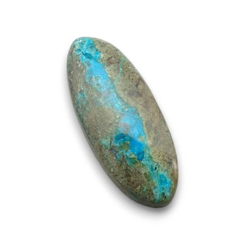 Chryzokola kaboszon 35x15 mm nr 294 Chryzokola kaboszon 35x15 mm nr 294