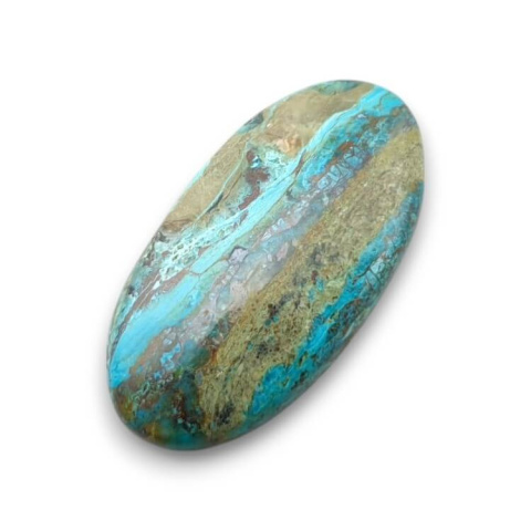 Chrysocola cabochon 35x18 mm no. 317 Chrysocola cabochon 35x18 mm no. 317