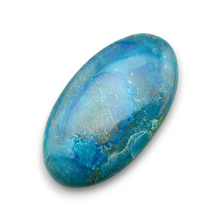 Chrysocola cabochon 37x21 mm no. 321
