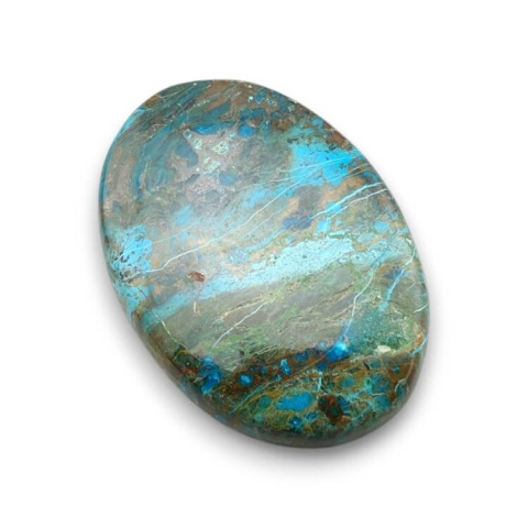 Chrysocola cabochon 38x27 mm no. 291 Chrysocola cabochon 38x27 mm no. 291