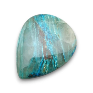 Chrysocola cabochon 38x30 mm no. 319