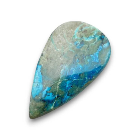 Chryzokola kaboszon 40x23 mm nr 304 Chryzokola kaboszon 40x23 mm nr 304