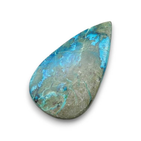 Chryzokola kaboszon 40x23 mm nr 304 Chryzokola kaboszon 40x23 mm nr 304