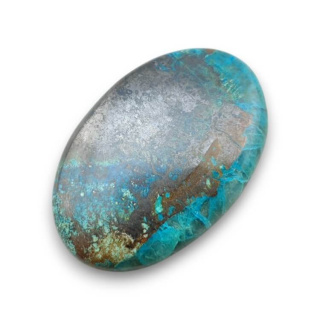 Chrysocola cabochon 41x27 mm no. 303
