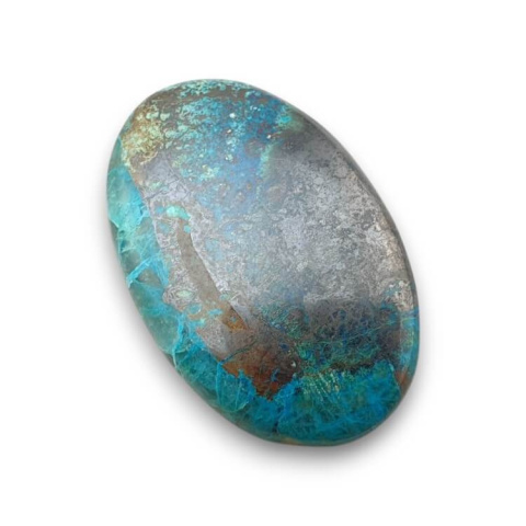 Chrysocolla cabochon 41x27 mm no 303 Chrysocolla cabochon 41x27 mm no 303