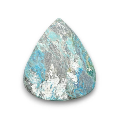 Chrysocolla cabochon 46x39 mm no 302 Chrysocolla cabochon 46x39 mm no 302