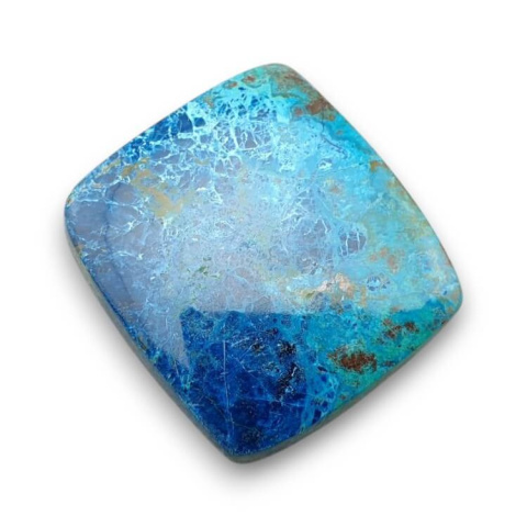 Shattuckite cabochon 31x28 mm no 22
