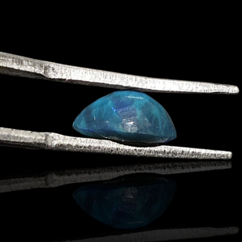 Black Ethiopian opal faceted 9x7 mm no. 683 Black Ethiopian opal faceted 9x7 mm no. 683