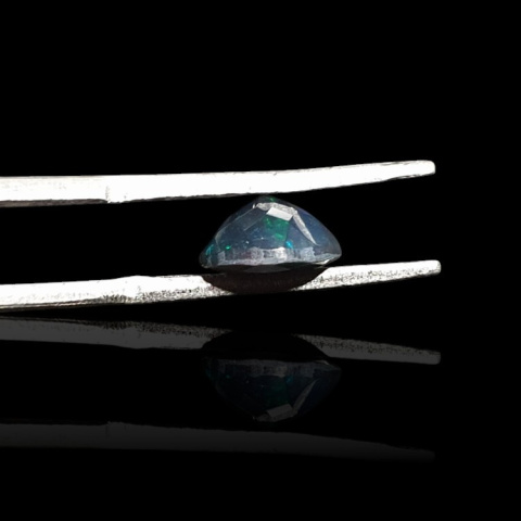 Black Ethiopian opal faceted fi 8 mm no 709 Black Ethiopian opal faceted fi 8 mm no 709