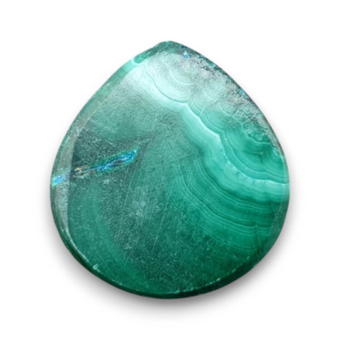 Malachit z chryzokolą kaboszon 22x20 mm nr 323 Malachit z chryzokolą kaboszon 22x20 mm nr 323