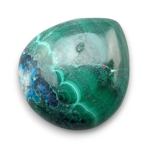 Malachit z chryzokolą kaboszon 24x22 mm nr 295 Malachit z chryzokolą kaboszon 24x22 mm nr 295
