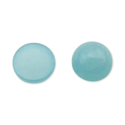 Jadeit aqua kaboszon fi 6 mm 1 szt Jadeit aqua kaboszon fi 6 mm 1 szt
