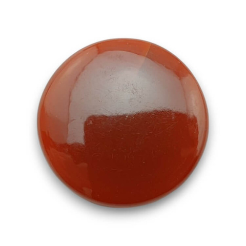 Carnelian cabochon dia. 27 mm no 26 Carnelian cabochon dia. 27 mm no 26