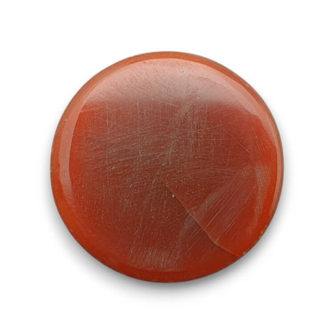 Carnelian cabochon dia. 27 mm no 26 Carnelian cabochon dia. 27 mm no 26