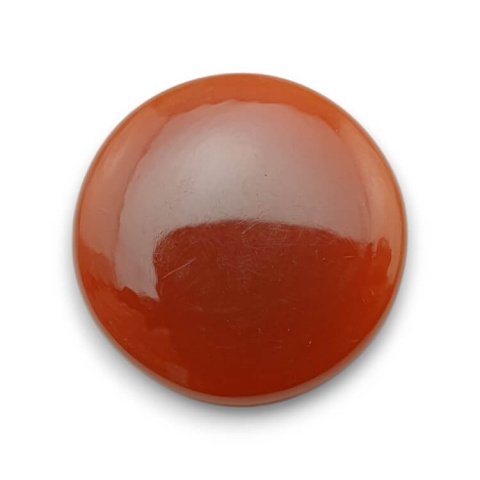 Carnelian cabochon dia. 27 mm no 57 Carnelian cabochon dia. 27 mm no 57