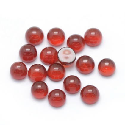 Karneol kaboszon fi 4 mm 1 szt