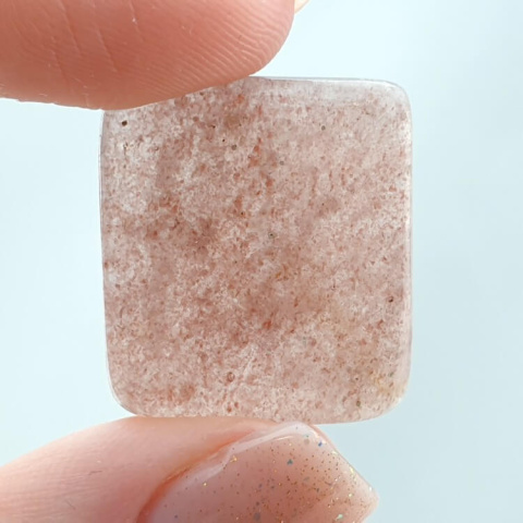 Strawberry quartz cabochon 23x20 mm no 60 Strawberry quartz cabochon 23x20 mm no 60