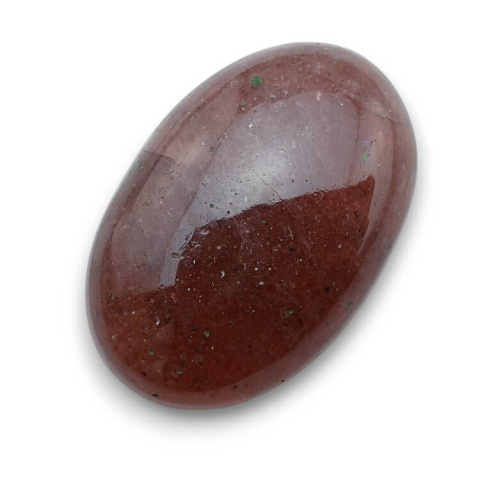 Strawberry quartz cabochon 27x18 mm no 75 Strawberry quartz cabochon 27x18 mm no 75