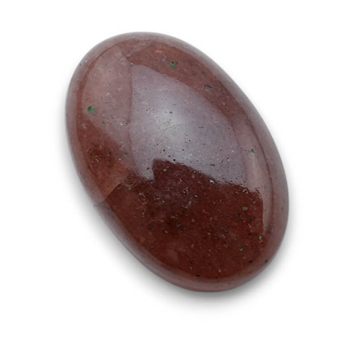Strawberry quartz cabochon 27x18 mm no 75 Strawberry quartz cabochon 27x18 mm no 75