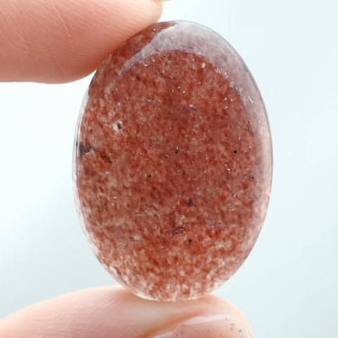 Strawberry quartz cabochon 28x20 mm no 67 Strawberry quartz cabochon 28x20 mm no 67