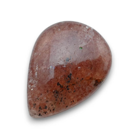 Strawberry quartz cabochon 29x22 mm no. 102 Strawberry quartz cabochon 29x22 mm no. 102
