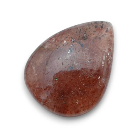 Strawberry quartz cabochon 29x22 mm no. 102 Strawberry quartz cabochon 29x22 mm no. 102
