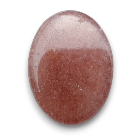 Strawberry quartz cabochon 29x22 mm no 74 Strawberry quartz cabochon 29x22 mm no 74
