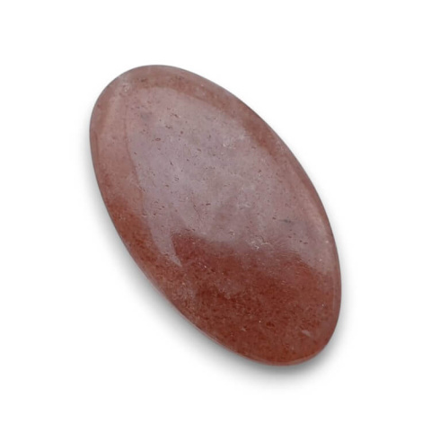 Strawberry quartz cabochon 30x17 mm no. 90 Strawberry quartz cabochon 30x17 mm no. 90