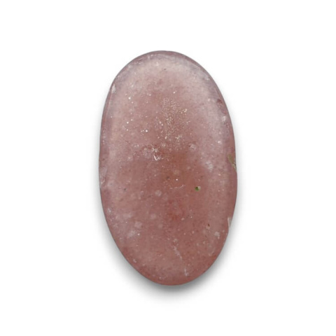 Strawberry quartz cabochon 30x18 mm no 98 Strawberry quartz cabochon 30x18 mm no 98