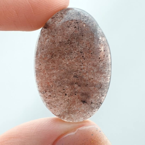 Strawberry quartz cabochon 30x20 mm no 101 Strawberry quartz cabochon 30x20 mm no 101