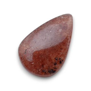Strawberry quartz cabochon 30x20 mm no 92