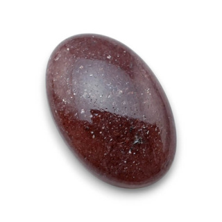Strawberry quartz cabochon 30x20 mm no 99
