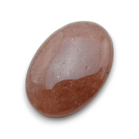 Kwarc truskawkowy kaboszon 30x21 mm nr 24 Kwarc truskawkowy kaboszon 30x21 mm nr 24
